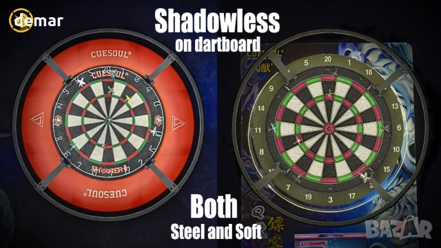 CUESOUL LED система за осветяване на мишена за дартс