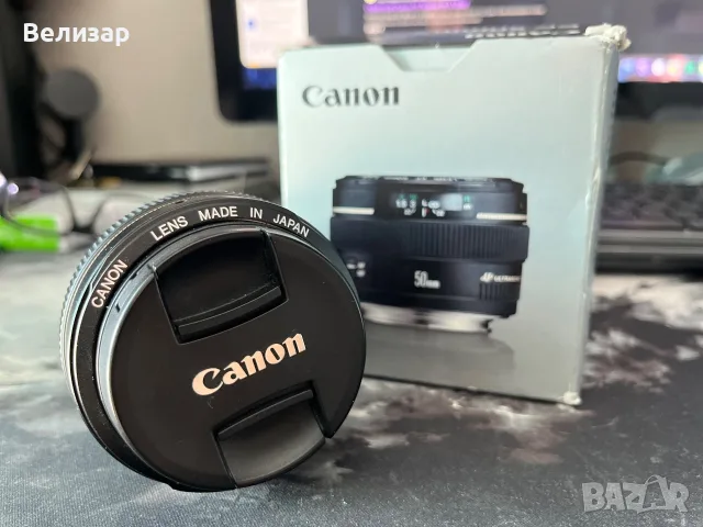 Обектив CANON EF-50mm 1.4 USM  ultrasonic