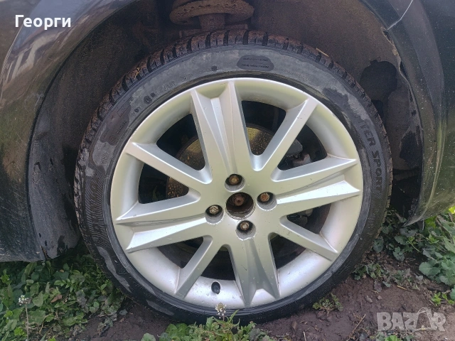 Джанти рено ,4х100- 17, снимка 4 - Гуми и джанти - 53985386