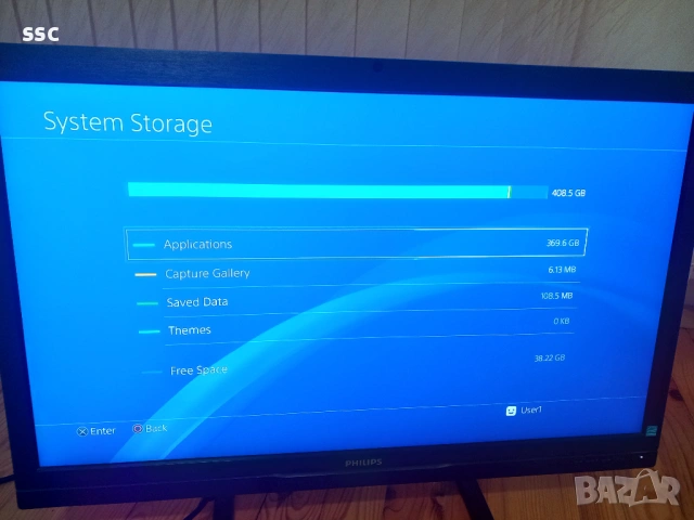 PS4 500GB хакнат, снимка 6 - PlayStation конзоли - 54184062