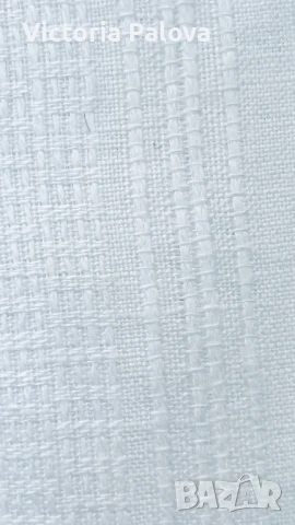 Бяла рокля/туника  H&M 100% лен, снимка 5 - Рокли - 50505257