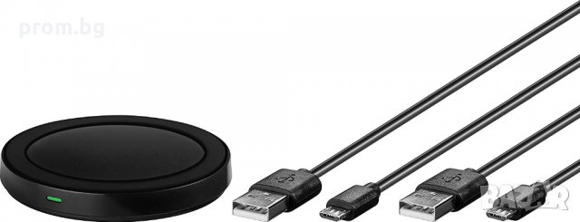 Безжична станция, подложка за зареждане за смартфони, устройства със стандарта Qi, снимка 2 - Външни батерии - 31092128