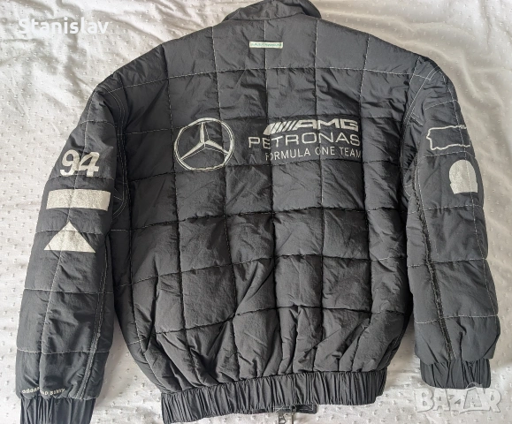 Adidas Bad Bunny X Mercedes - Amg Petronas Formula One Team Jacket, снимка 2 - Спортни дрехи, екипи - 53933934