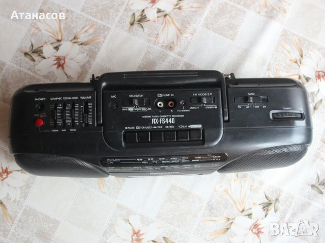 Panasonic RX-FS440 радио и касетофон, снимка 3 - Радиокасетофони, транзистори - 42308652