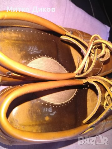 Маркови обувки Риверланд естествена кожа №45 стелка 285 мм като нови, снимка 9 - Спортно елегантни обувки - 37880814