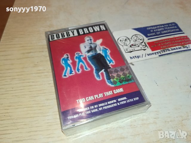 Bobby Brown ‎– Two Can Play That Game нова лицензна касета-NEW ORIGINAL TAE 0702241117, снимка 15 - Аудио касети - 44175439