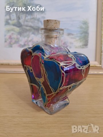 Лот авторски рисувани шишета, снимка 8 - Други ценни предмети - 39251591