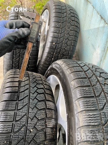 джанти със зимни гуми, снимка 5 - Гуми и джанти - 52655673