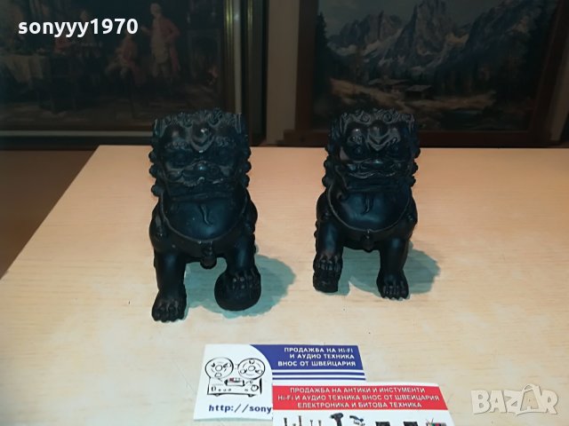 зверчрта-2бр масивни/тежки-13х11х7см, снимка 6 - Колекции - 29161785