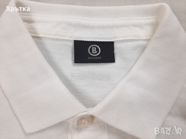 Bogner Floral Polo  - Oригинална мъжка тениска с яка р-р 52 / L, снимка 9 - Тениски - 54167834