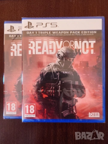 Ready or Not Day One Edition PS5, снимка 3 - PlayStation конзоли - 53290517