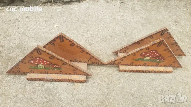 Ретро  дървени закачалки , снимка 6 - Закачалки - 47325365