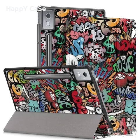 Lenovo Idea Tab 11.0"/ Pro 12.7"/ Plus 12.1"/ Кожен калъф смарт кейс за таблет