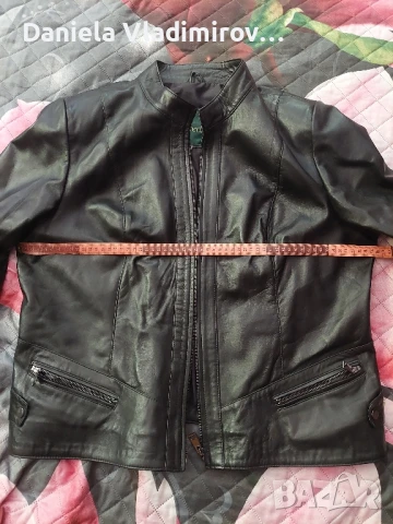 Дамско яке естествена кожа , снимка 5 - Якета - 51217264