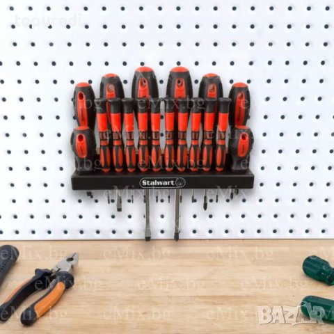 КОМПЛЕКТ ОТВЕРТКИ MAR-POL, 18 БР., снимка 1