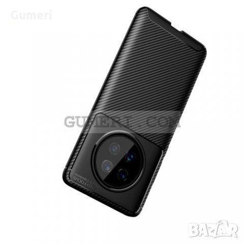 Huawei Mate 40 Pro Карбонов удароустойчив гръб , снимка 4 - Калъфи, кейсове - 31195500