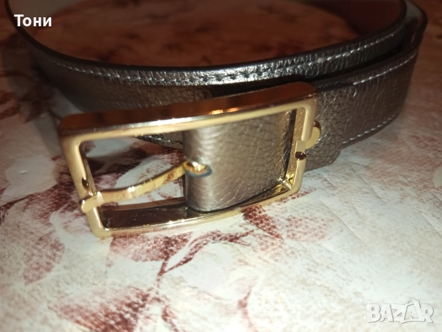 CORTI MILANO Оригинал Нов Дамски Колан от Естествена Кожа 90см., снимка 2 - Колани - 52777265