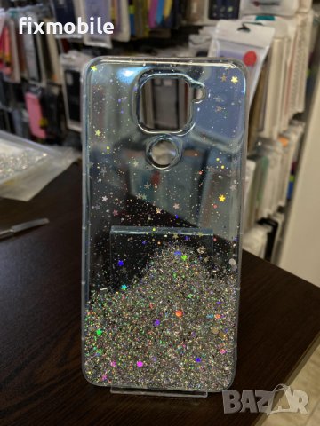 Xiaomi Redmi Note 9 прозрачен блестящ гръб/кейс, снимка 1