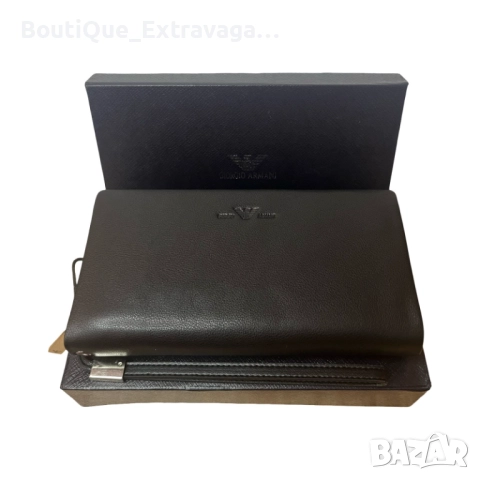 Мъжко клъч портмоне Emporio Armani 010 !, снимка 2 - Портфейли, портмонета - 51582556