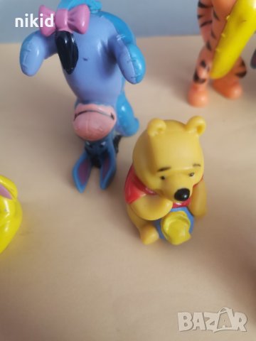 Мечо Пух пластмасови фигурки играчки за игра и украса торта, снимка 5 - Фигурки - 33991323