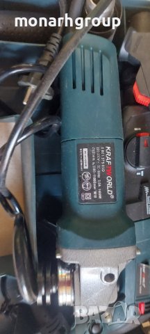 Ъглошлайф и бормашина KraftWorld 1100W, снимка 5 - Други инструменти - 39214677