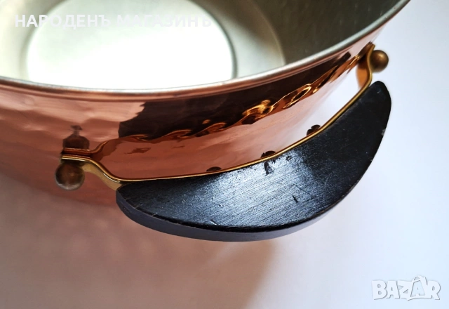 Нова немска голяма медна тенджера печка готвене , снимка 6 - Други ценни предмети - 54082207