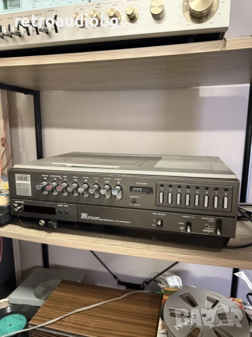 🔈Винтидж VHS видео рекордер Akai VS - 9300EG Video Cassette Recorder - 1978 г.🔈, снимка 2 - Плейъри, домашно кино, прожектори - 56080602
