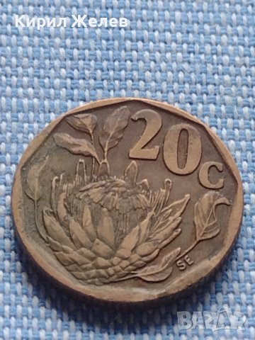 Две монети 20 цента 1993г. Африка / 50 филс Обединени арабски емирства 40864, снимка 3 - Нумизматика и бонистика - 42818947