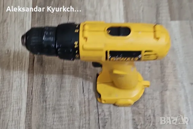 Dewalt винтоверт батерия зарядно плюс фенер, снимка 7 - Винтоверти - 49939498