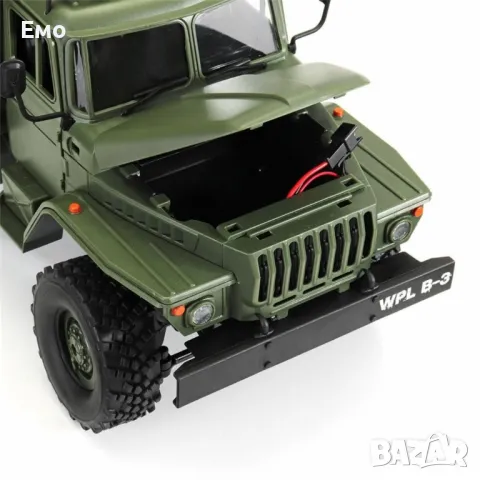 Руски военен камион модел NaughtyDragon с дистанционно - TOYCAR8 FS-3551 - 6X6, снимка 4 - Електрически играчки - 48139622