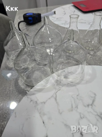 Стъклени колби, снимка 2 - Чаши - 51135237