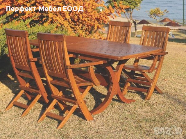 Луксозни комплекти от изкуствен ратан и масив бук за градина, снимка 6 - Дивани и мека мебел - 38232666