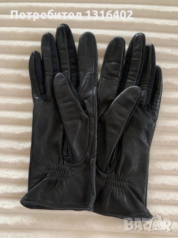 Дамски ръкавици естествена кожа, снимка 3 - Ръкавици - 34503519