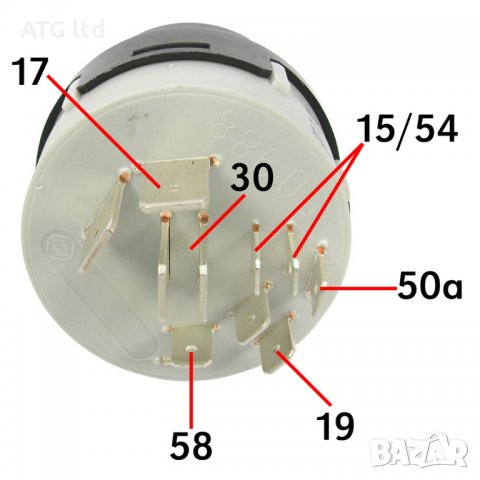 Контактен ключ за багер , снимка 3 - Части - 31136077