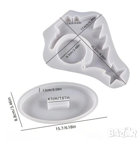 Молд поставка за снимка коледна елха , снимка 8 - Форми - 50579066