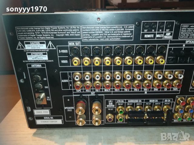 ПОРЪЧАН-harman/kardon avr8500-ПРАСЕ/ЧУДОВИЩЕ-внос франция, снимка 6 - Ресийвъри, усилватели, смесителни пултове - 30293696