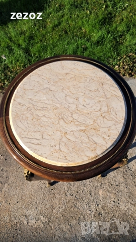 Антикварни маси с мрамор Луи 15, снимка 6 - Маси - 52771571
