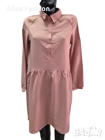 Рокля риза VERO MODA в пепел от рози, S