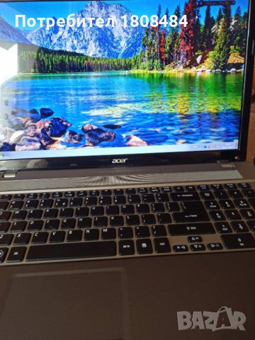 Лаптоп Acer, 17 инча, 4 ядрен, 4 рам памет, 1 терабайт, Windows 7, преинсталиран, работи перфектно , снимка 2 - Лаптопи за дома - 38725977