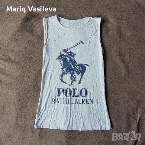 Бял потник Ralph Lauren 