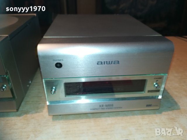 aiwa xr-m88 cd/deck/tuner/ampli 0901211406, снимка 8 - Ресийвъри, усилватели, смесителни пултове - 31362435