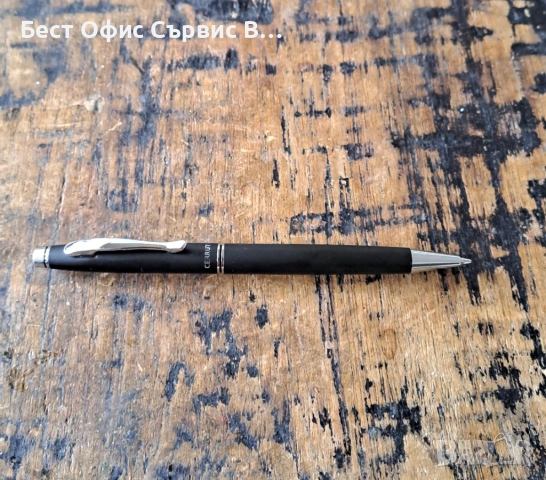 химикалка Cerruti 1881 Черути Oxford черен мат метална, снимка 3 - Ученически пособия, канцеларски материали - 53336671