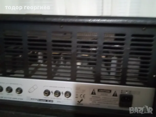 Продавам китарен лампов усилвател 30 вата с 6l6 крайни лампи,кабинет EL2 ,с 12 инча говорител Алнико, снимка 3 - Китари - 49761048