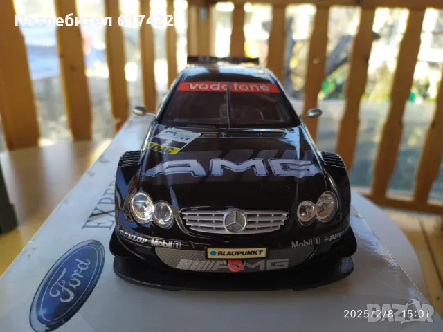 1:18  Mercedes Benz CLK-DTM AMG #2 Jean Alesi Maisto, снимка 9 - Колекции - 49025799