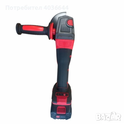 Акумулаторен ъглошлайф 36V 8Ah 125 мм KraftRoyal Red Mx Fuel