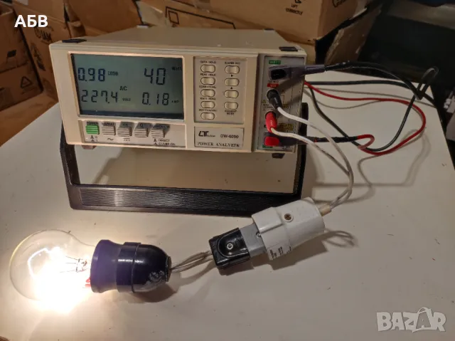 Продава се професионален анализатор на електрическа енергия (цифров ватметър и др), снимка 4 - Друга електроника - 48976195