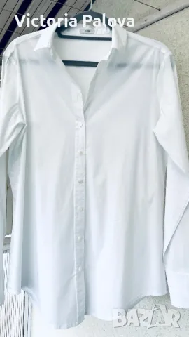 Луксозна бяла  риза CLOSED , снимка 2 - Ризи - 48318758