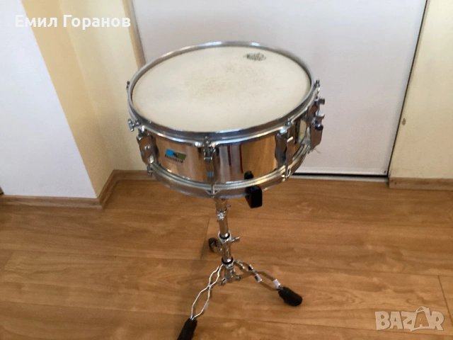 Ludwig 14”/5” хром в/у дърво USA 80год, снимка 2 - Ударни инструменти - 54087222