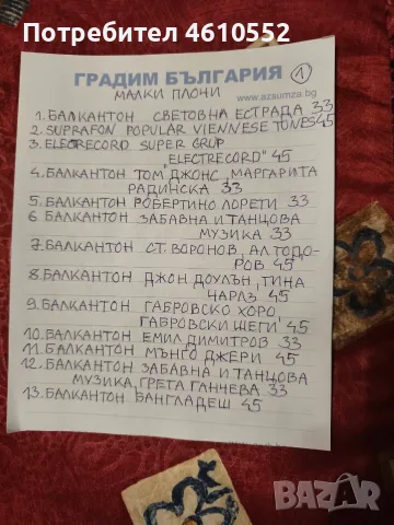 Стари грамофонни плочи , снимка 14 - Грамофонни плочи - 51909744