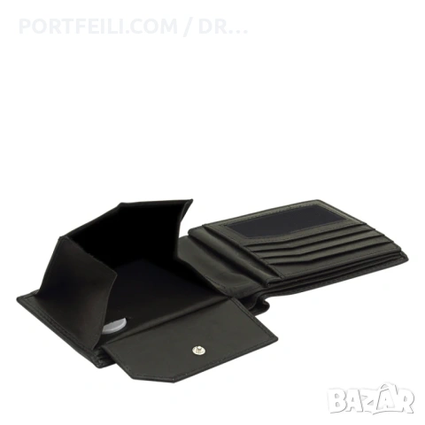 Кожен портфейл Friedrich с RFID NFC защита, снимка 7 - Портфейли, портмонета - 54318763